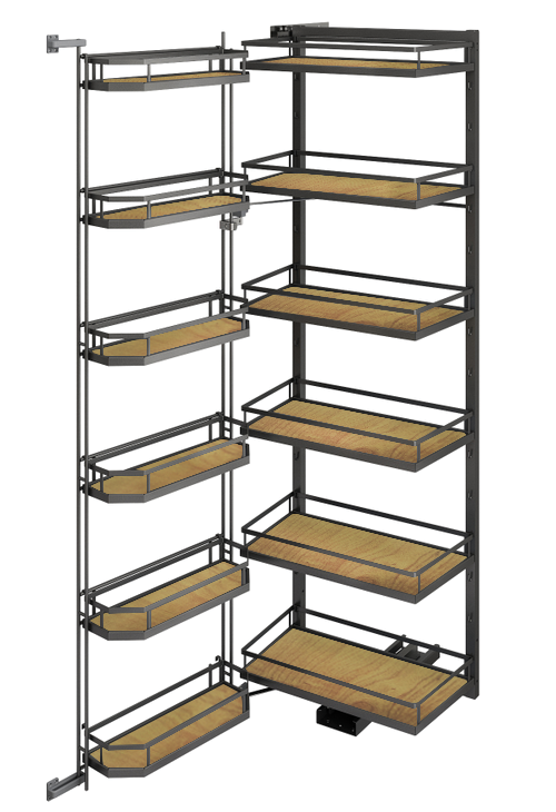 Bisagras abatibles para rack