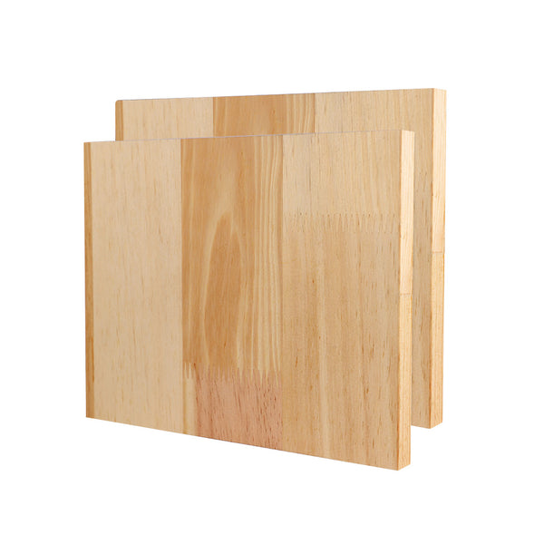 Rise n Shine - Tablero redondo de MDF de madera de pino de 0.098 pulgadas  de grosor, 4 pulgadas, para arte y manualidades, rebanadas de madera